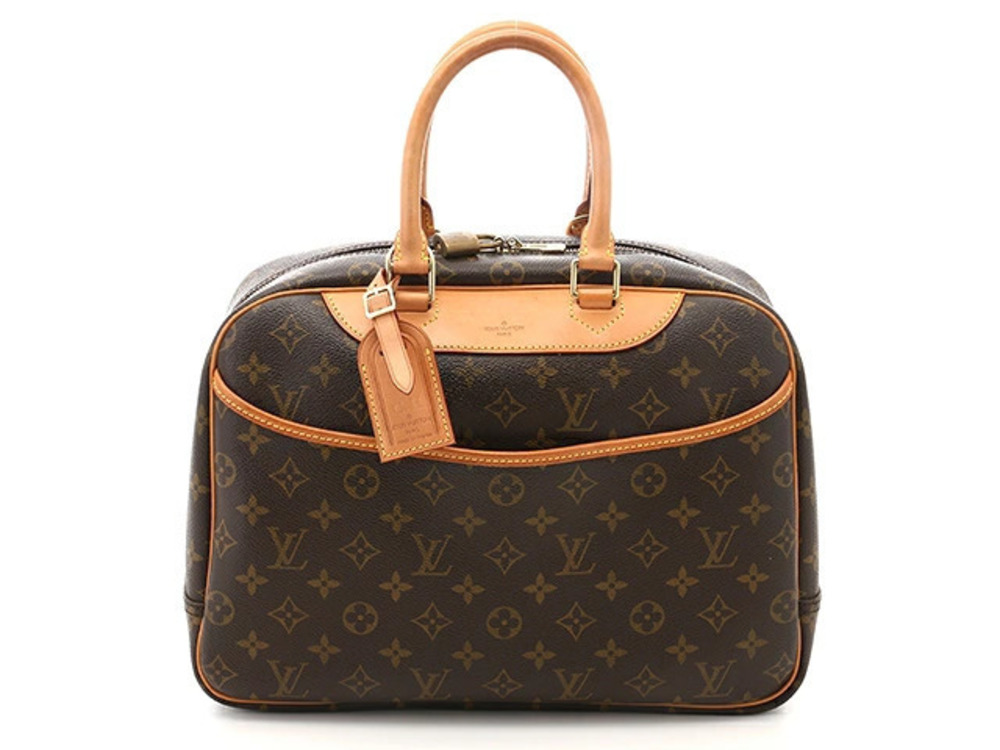LOUIS VUITTON Monogram Handbag Deauville